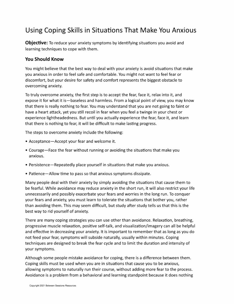 Anxiety Disorders Archives - Page 5 of 52 - Between Sessions